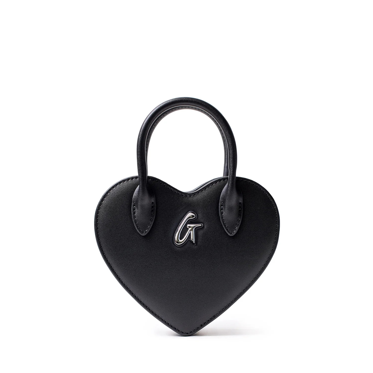 MINI HEART BAG - BLACK | Glam-Aholic Lifestyle