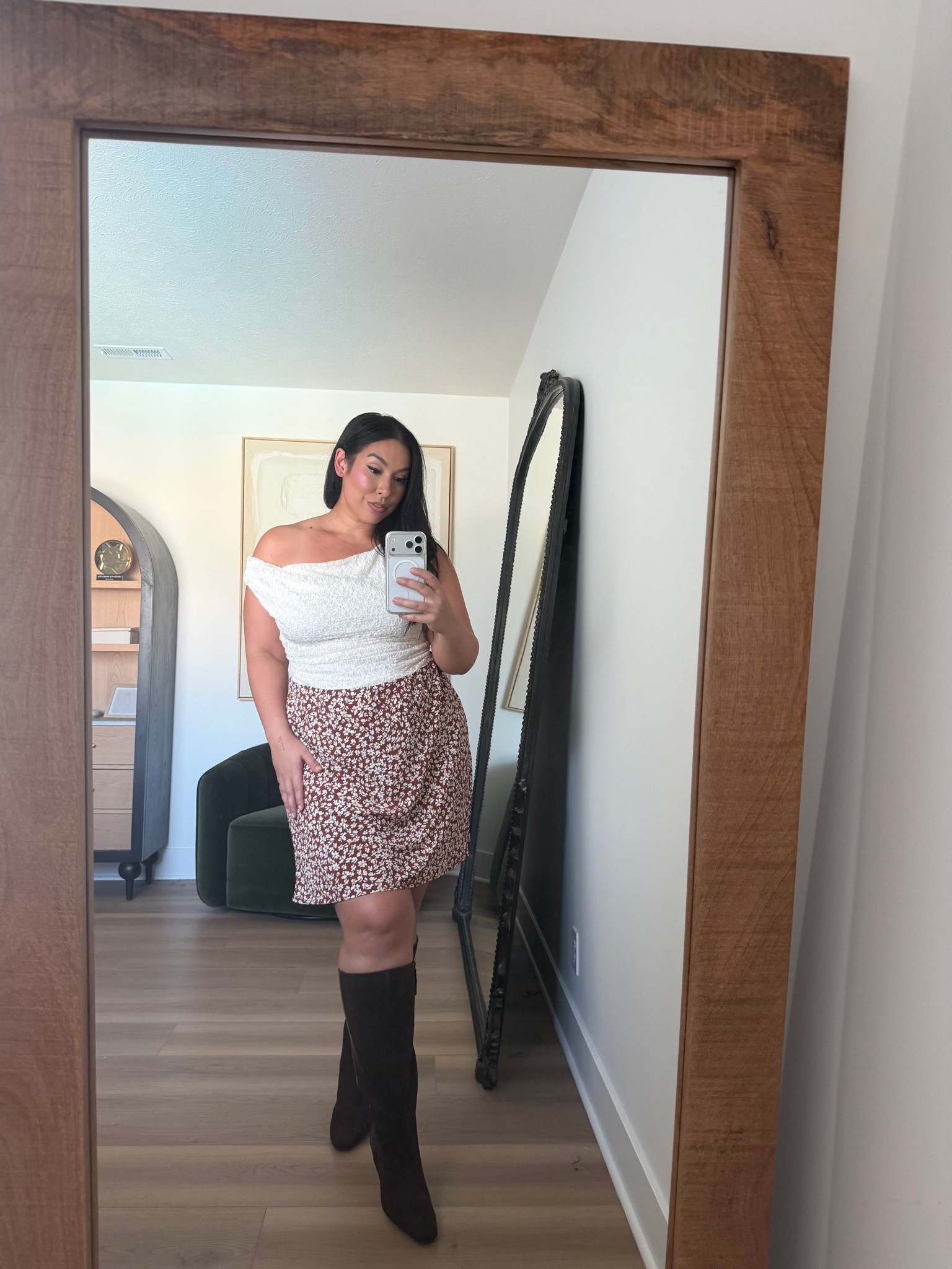 Love the length of this mini skirt!! Tops: XL Dresses: XL & 14 Bottoms: 16 target fashion, target finds, target barrel jeans, target dresses, sundress, maxi dress

#LTKMidsize
