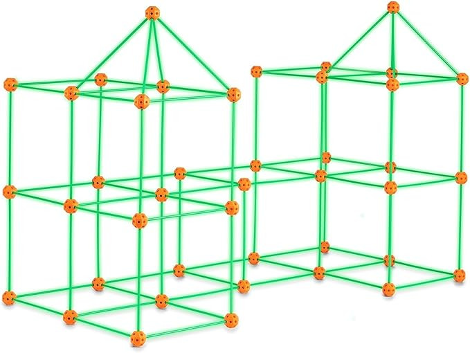 VEVOR Fort Building Kit for Kids, 140PCS Glow in The Dark STEM Building Toys, Educational Gift fo... | Amazon (US)