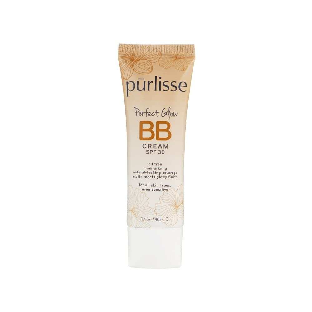 purlisse Perfect Glow BB Cream SPF 30: Clean & Cruelty-Free, Medium Flawless Coverage, Hydrates w... | Amazon (US)