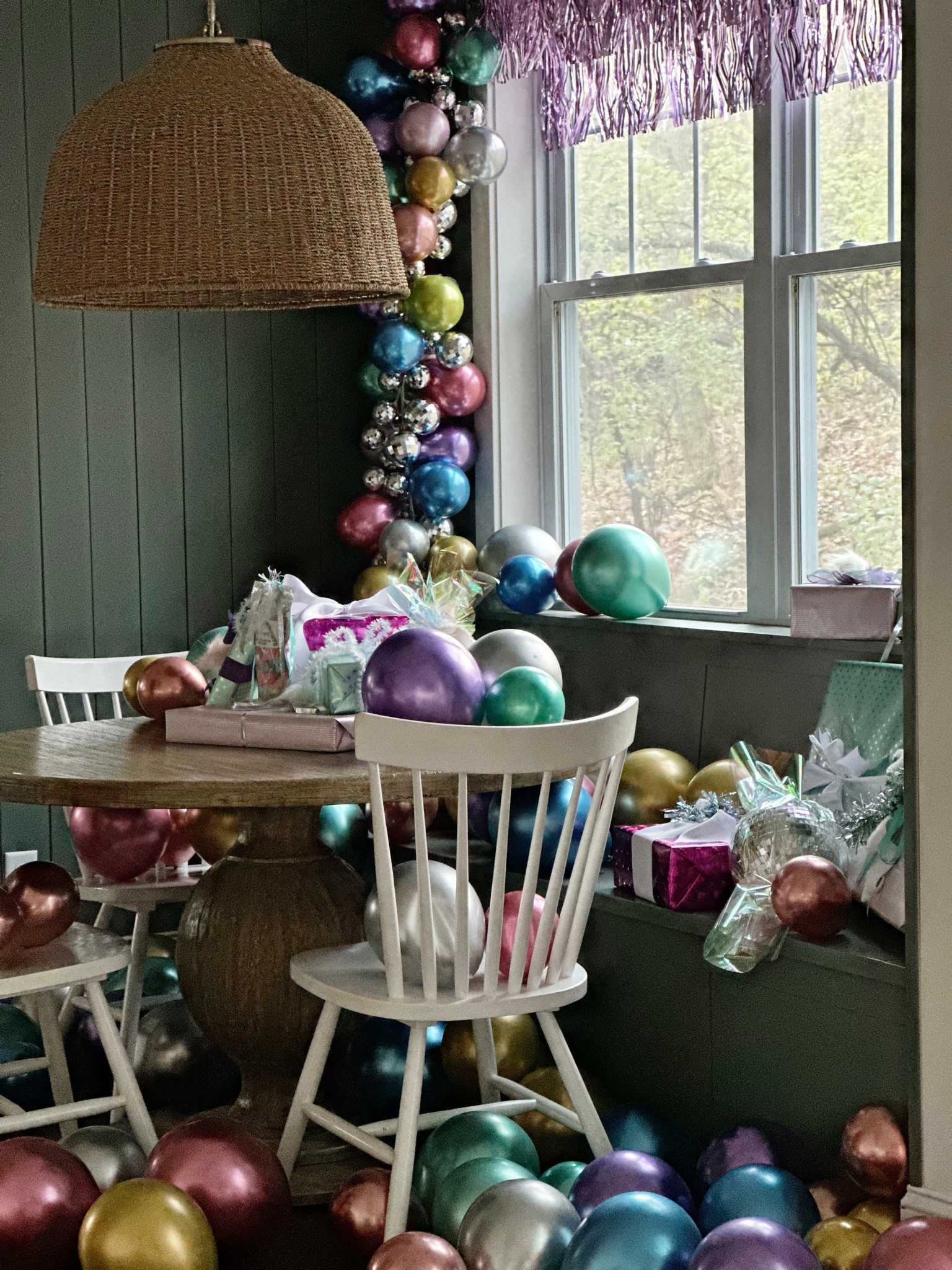 Taylor Swift party decorations, girl party decorations, disco ball decorations, metallic party decorations, balloon arch, disco ball garland metallic balloons, Eras party

#LTKhome #LTKkids #LTKparties