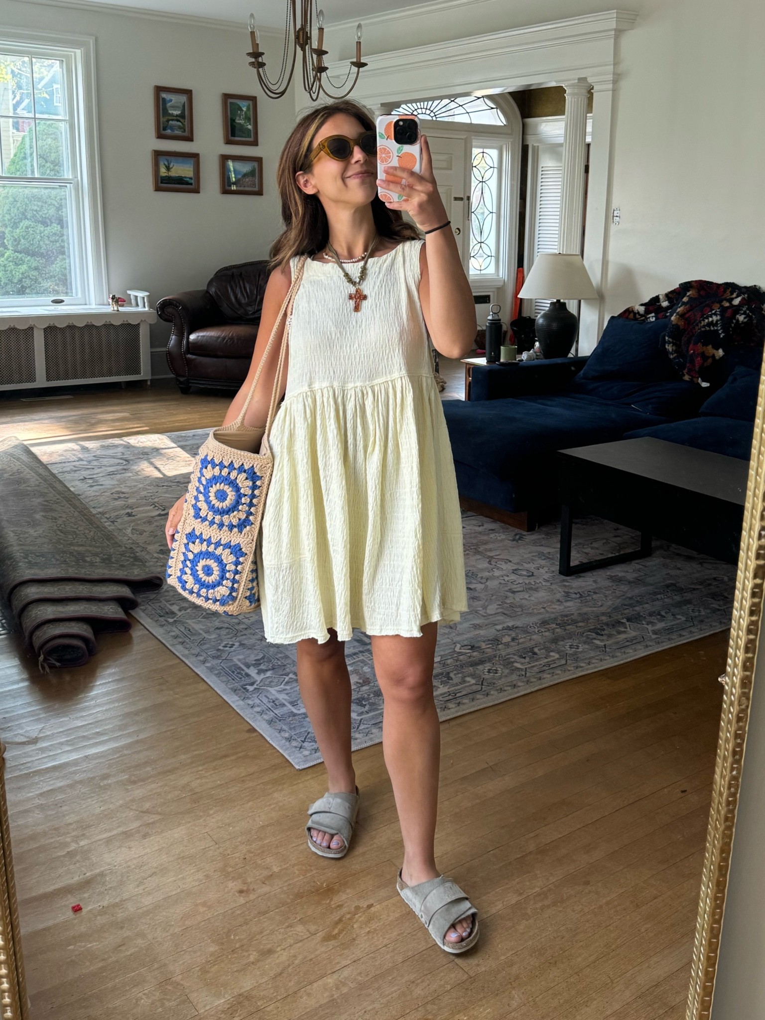 Cutest babydoll dress to throw on and go! #ltkxfreepeople #ltkmomstyle 