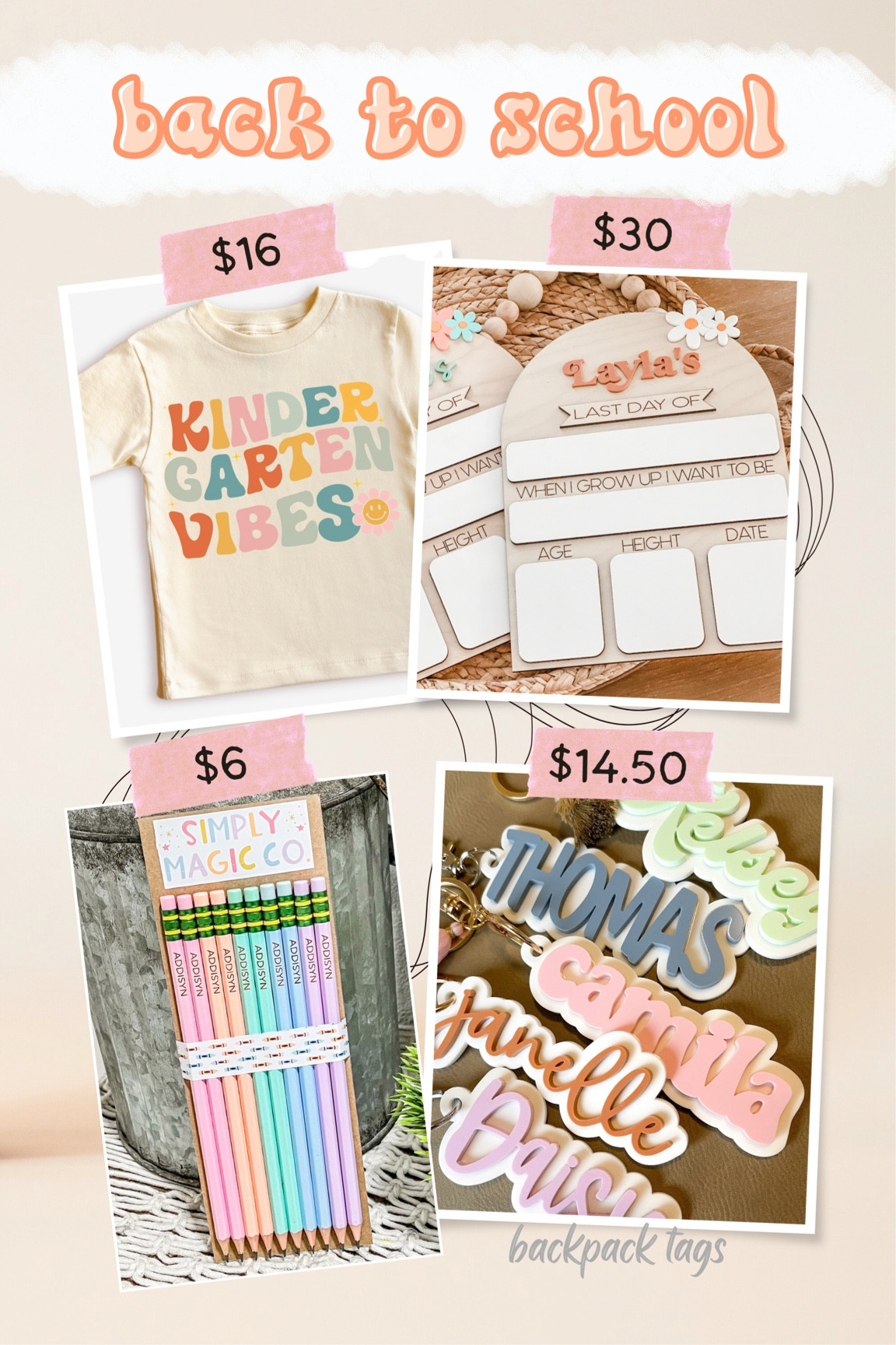 back to school finds on Etsy!✏️

back to school, school finds, first day of school, school supplies, school, school items

#LTKBacktoSchool #LTKkids #LTKFind