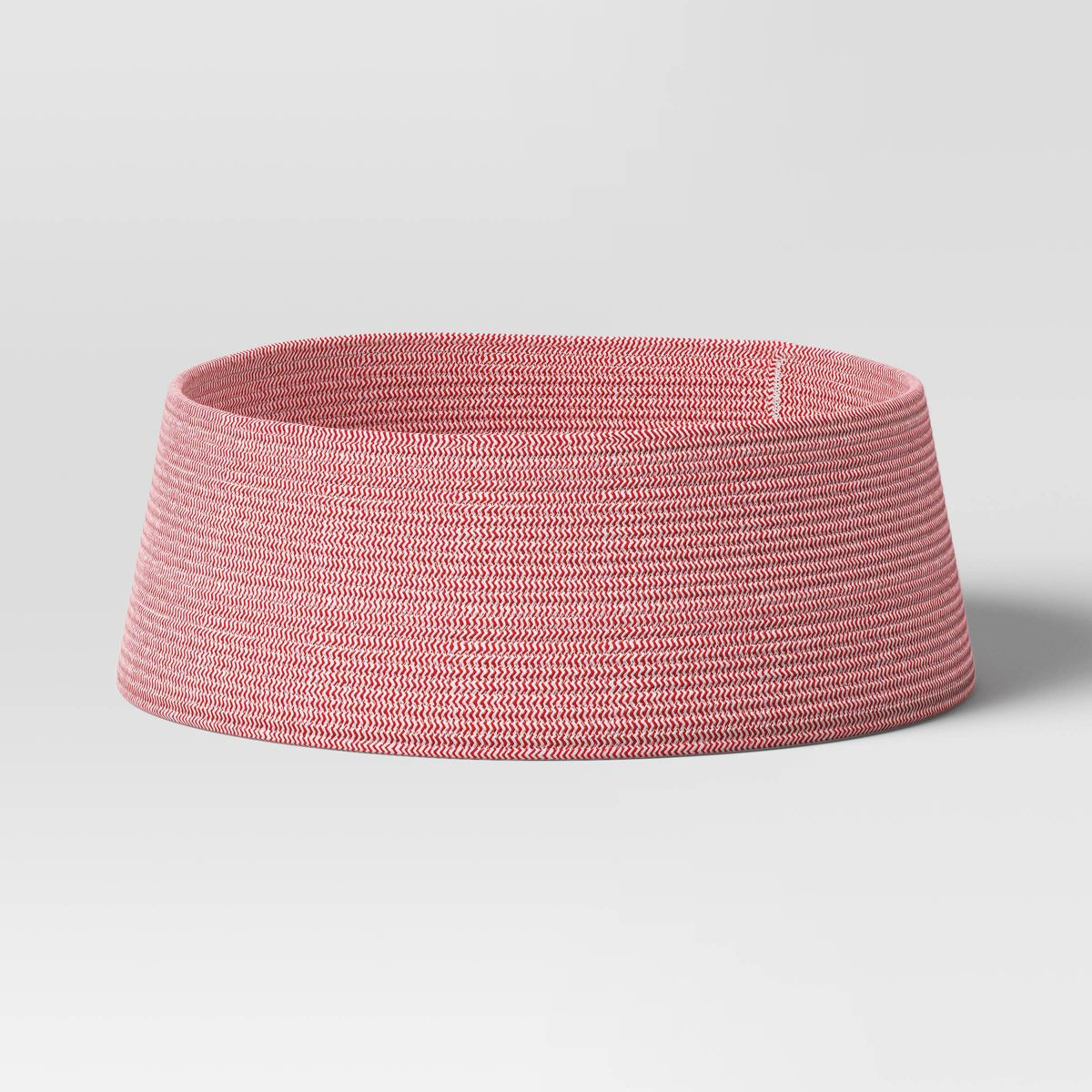 26" Rope Roll-up Christmas Tree Collar Red/White - Wondershop™ | Target