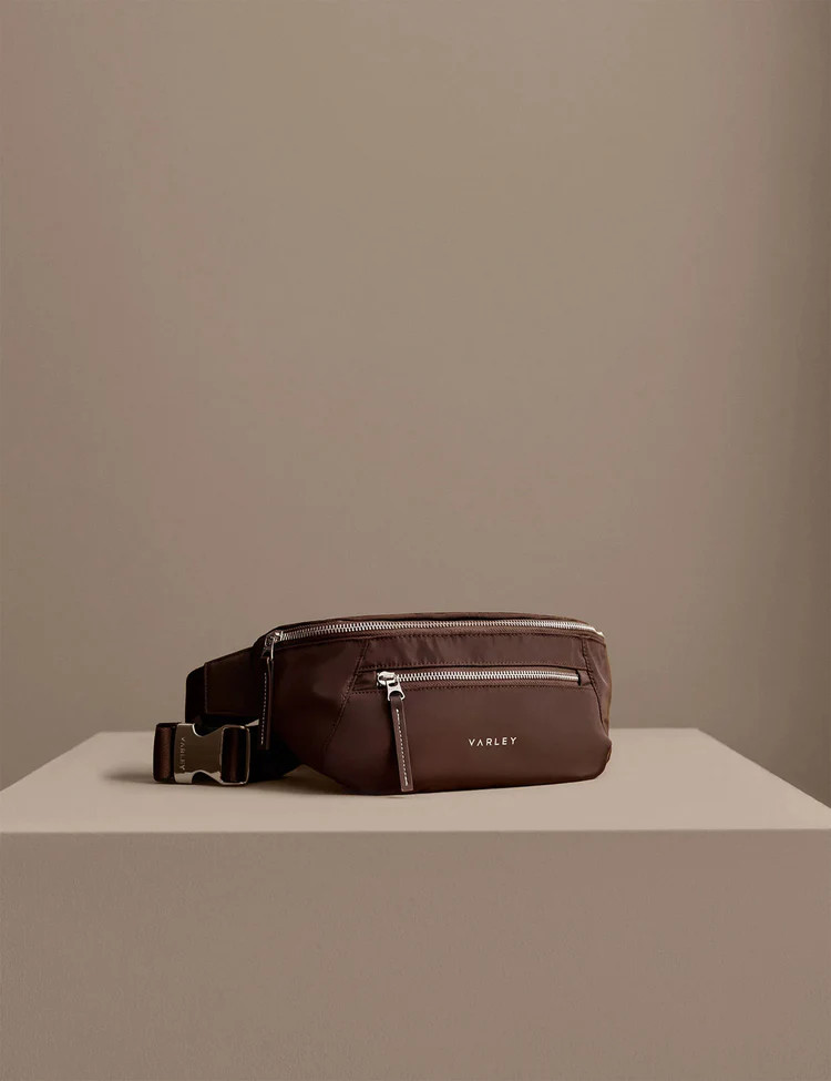 Varley | Lasson Belt Bag - Coffee Bean | The Sports Edit | The Sports Edit