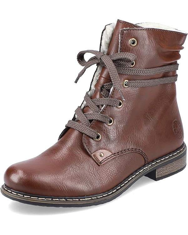 Rieker Women Boots 71229, Ladies Lace-up Boots | Amazon (UK)