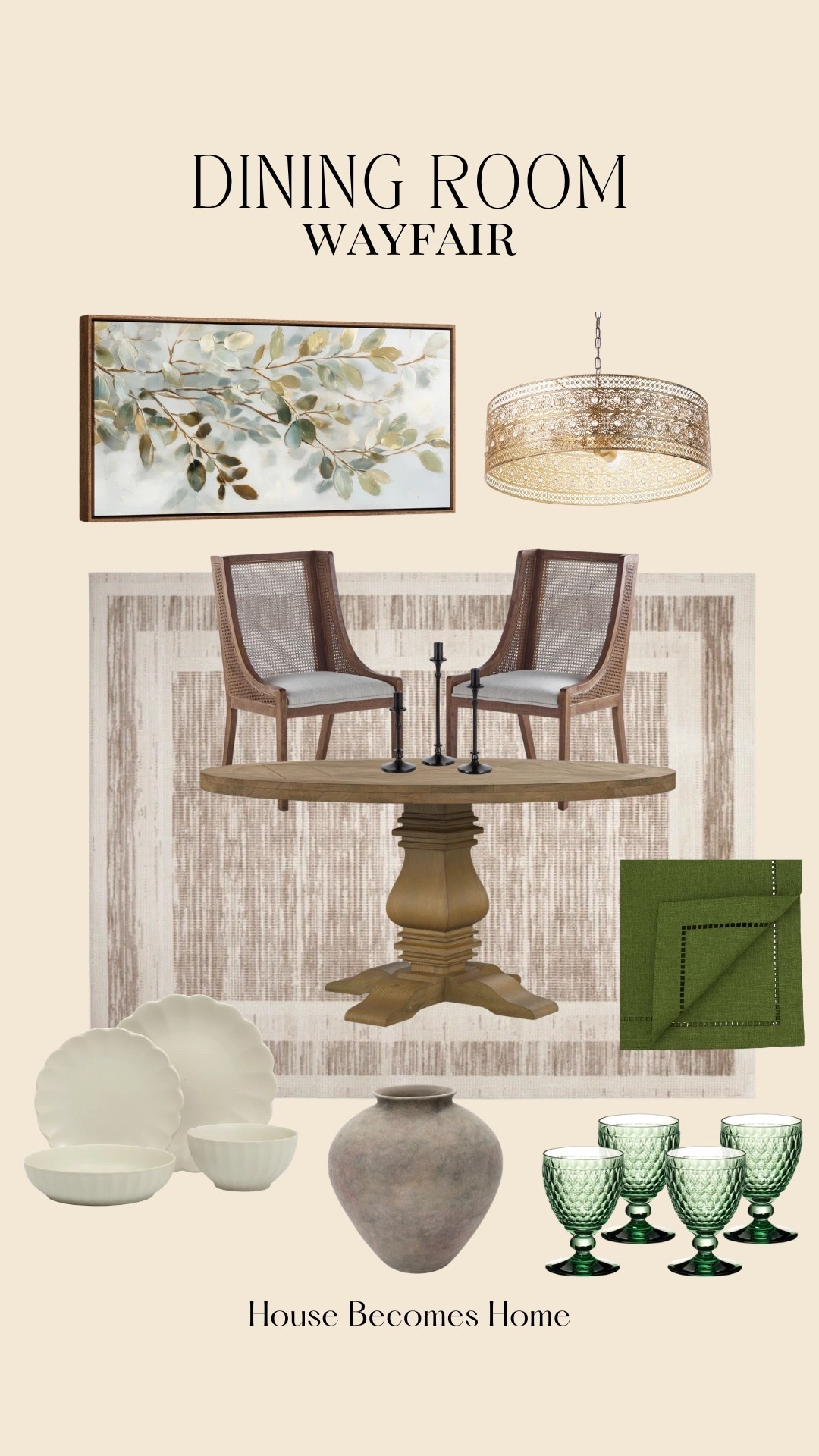 Dining Room Wayfair 🙌🏻🙌🏻

#LTKSeasonal #LTKdayinmylife #LTKHome