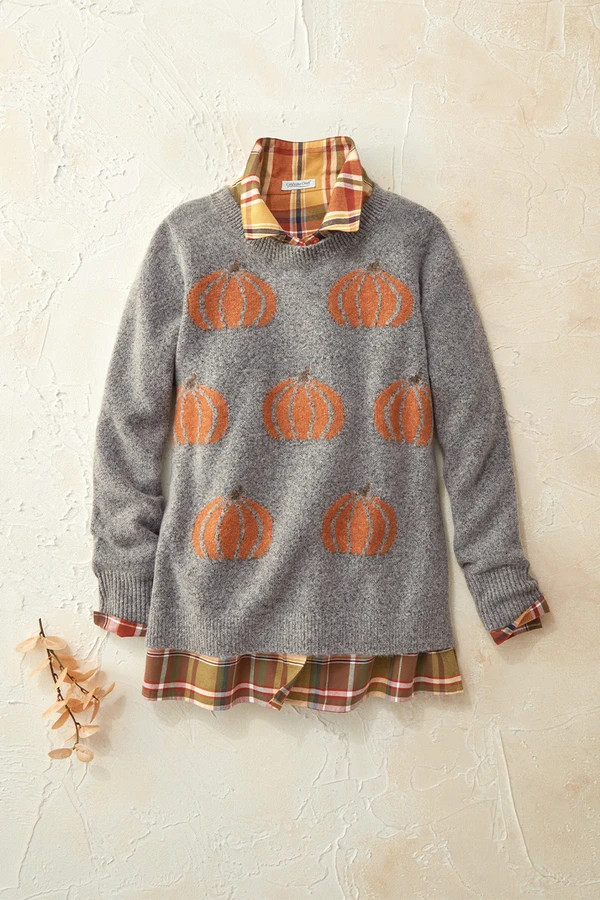 Pumpkin Grove Sweater | Coldwater Creek