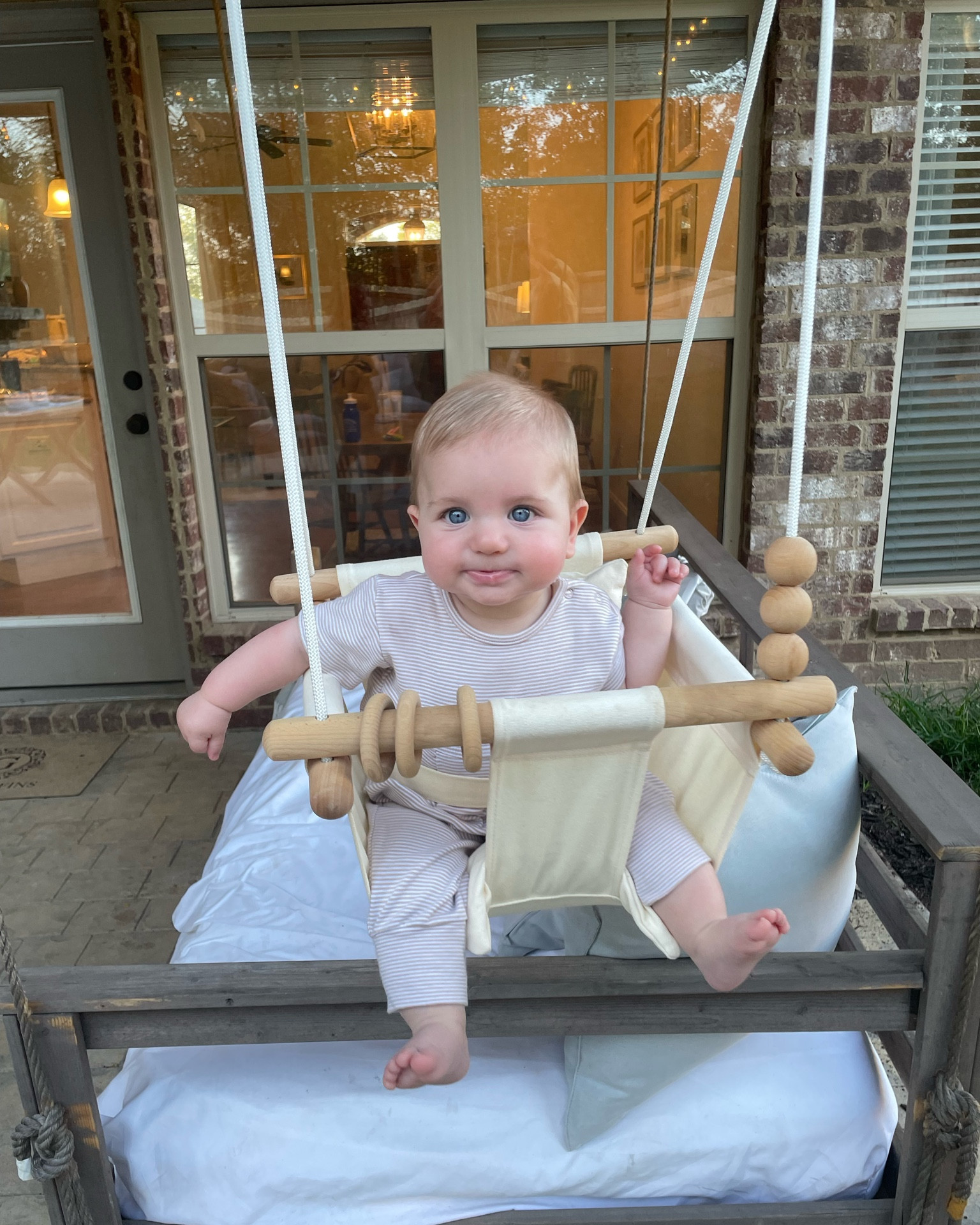 He loved our friend’s swing!! Need one of these for our porch!

#LTKFamily #LTKBaby #LTKSeasonal