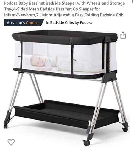 The absolute best and affordable bedside bassinet for your baby! We use are daily-she loves sleeping in it and we love that it’s mesh all around + the one side rolls down so you can see your baby easily while they sleep. Highly recommend!

Newborn, newborn essentials, bedside bassinet, affordable baby finds, baby, baby registry, bedside sleeper, mesh bedside bassinet, baby needs, baby must haves, newborn needs, bedside crib, safe sleep, amazon, amazon find 

#LTKkids #LTKbaby #LTKbump