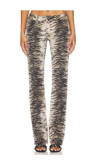 Jaded London Bootcut Jeans in Brown. - size 25 | Revolve Clothing (Global)