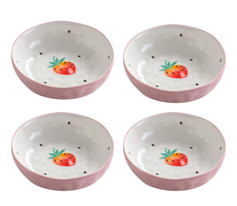 Mathew Hand-painted Strawberry Ceramic Sauce Dish Seasoning Dish Dessert Plate Snack Plate Side D... | Amazon (US)
