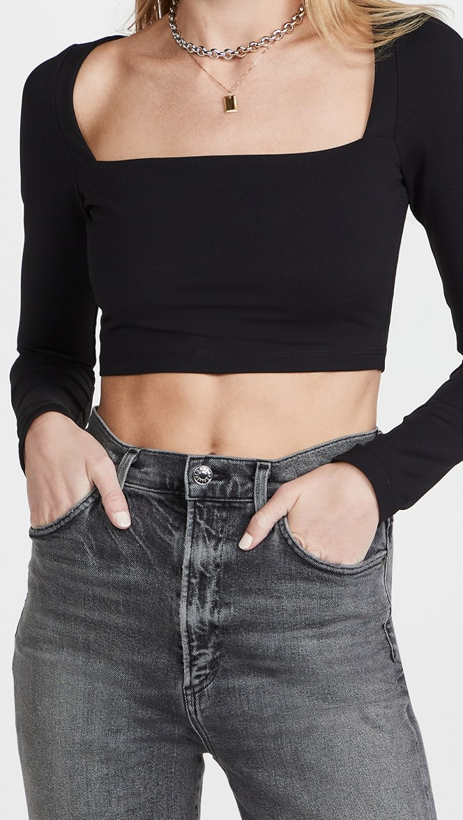 Square Neck Top | Shopbop