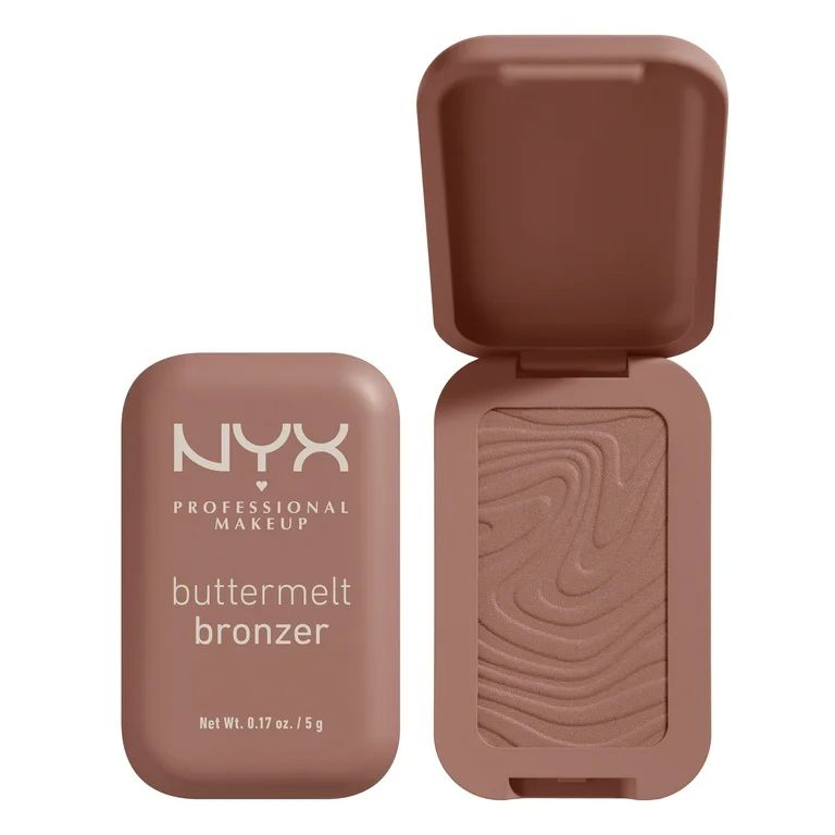 NYX Professional Makeup Buttermelt Powder Bronzer, All Butta'D Up | Walmart (US)