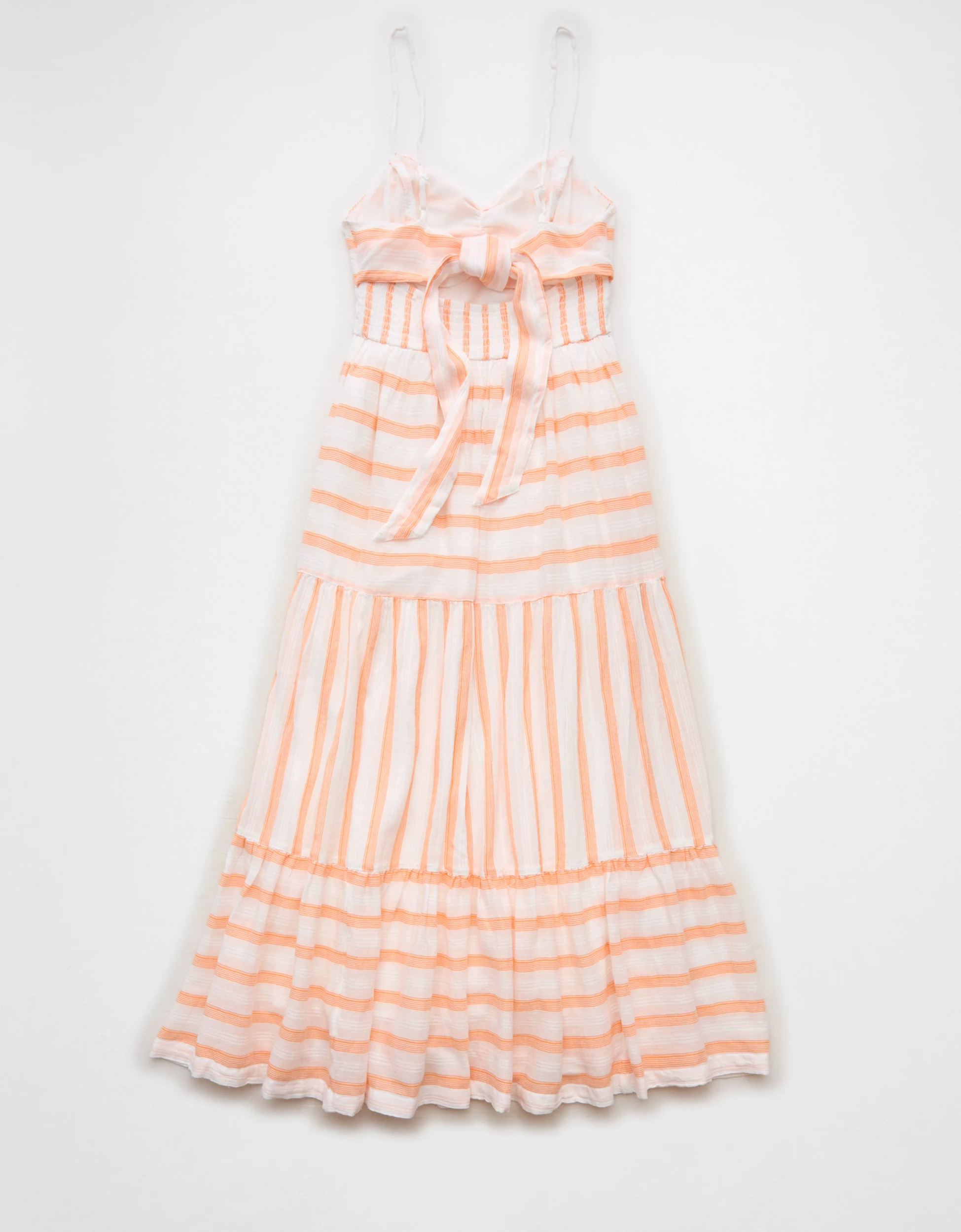 AE Striped Corset Midi Dress | American Eagle Outfitters (US & CA)