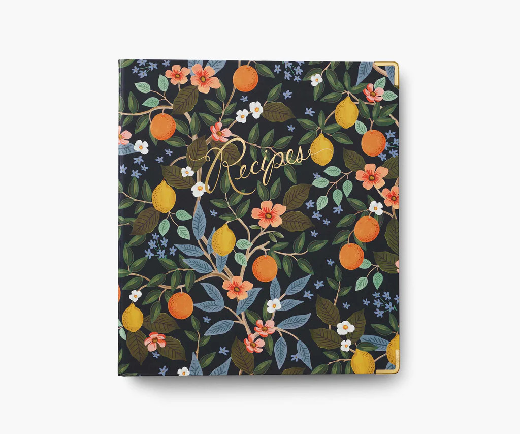 Recipe Binder - Citrus Grove | Rifle Paper Co.