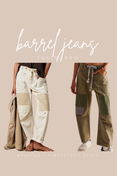 moxie barrel jeans restocked in a few washes! I’ve had my eye on these, so excited to try this style, I grabbed the white pair! 

Winter to spring
Spring jeans
Summer jeans 

#LTKSeasonal #LTKstyletip