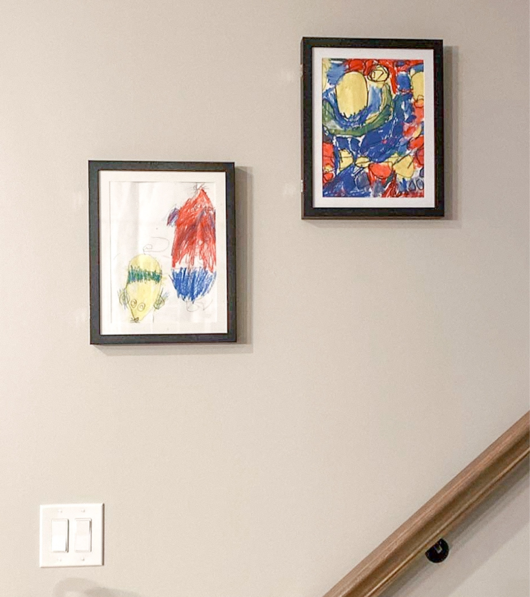 Stairway Front changeable Kids Art Frame in Black - 8.5x11 decor

#LTKhome #LTKstyletip #LTKU