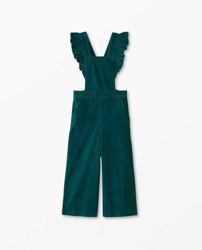 Ruffle Corduroy Overalls | Hanna Andersson