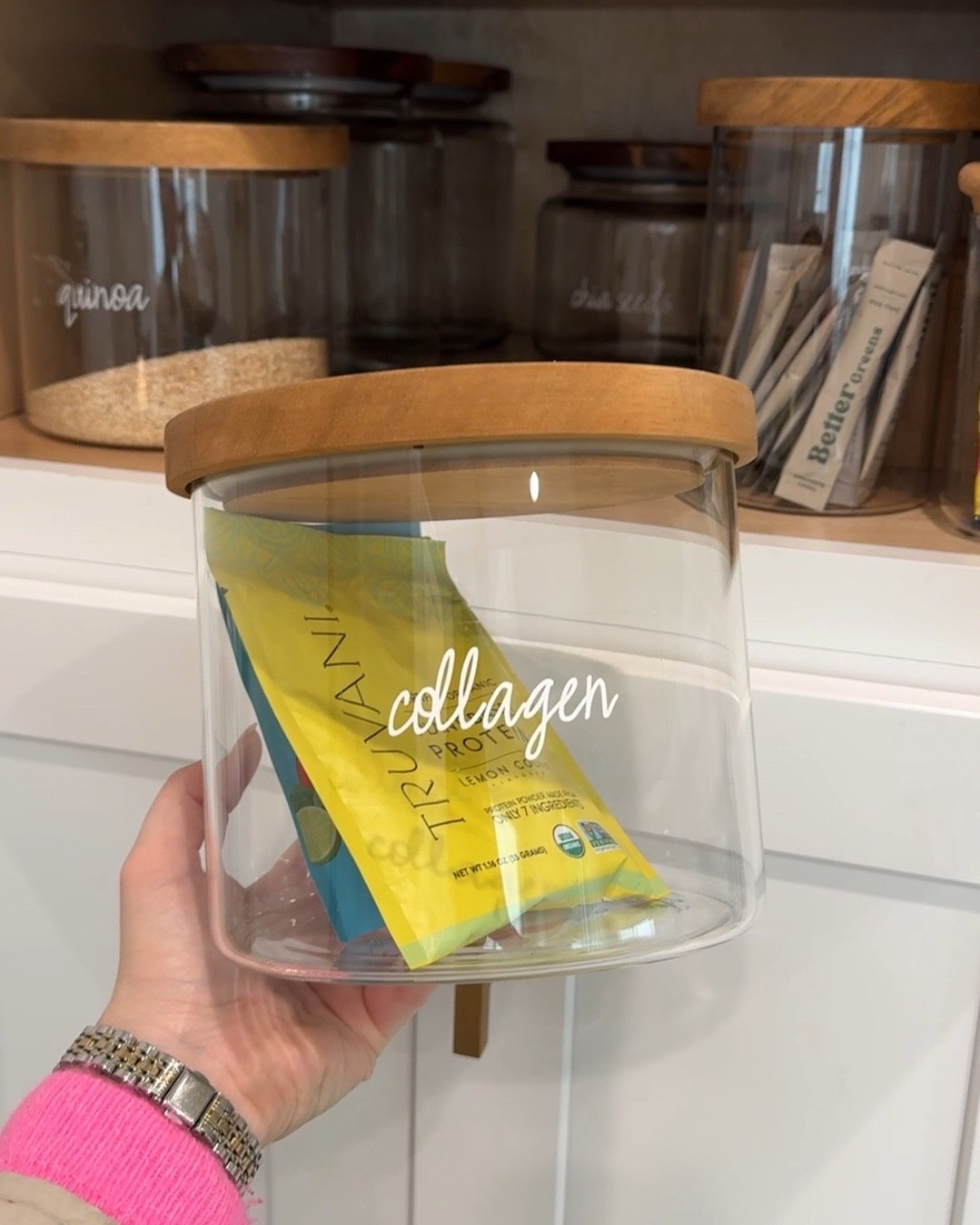 Pantry organization, pantry canisters

#LTKHome #LTKFindsUnder50 #LTKmomlife