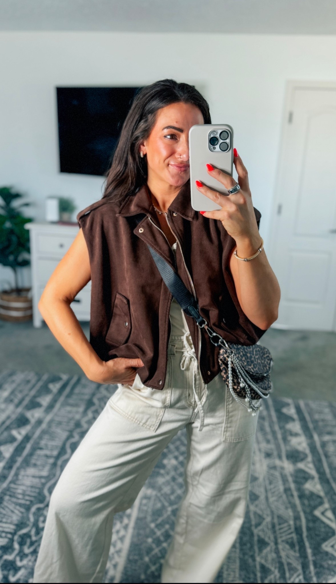 This vest is SO good!! Super soft and so cute for layering. Other colors available 

#LTKPetite #LTKSeasonal #LTKootd