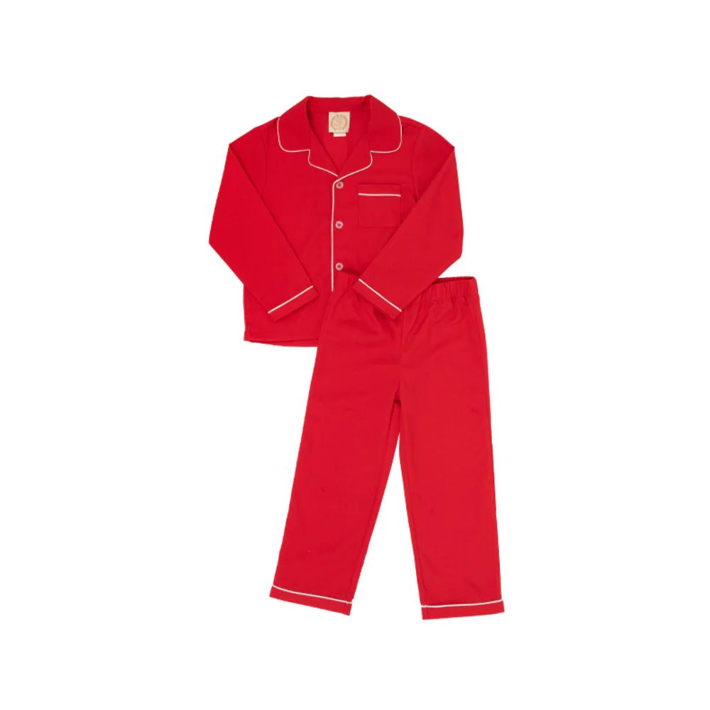 Lock's Little Man Set - Richmond Red with Worth Avenue White | The Beaufort Bonnet Company
