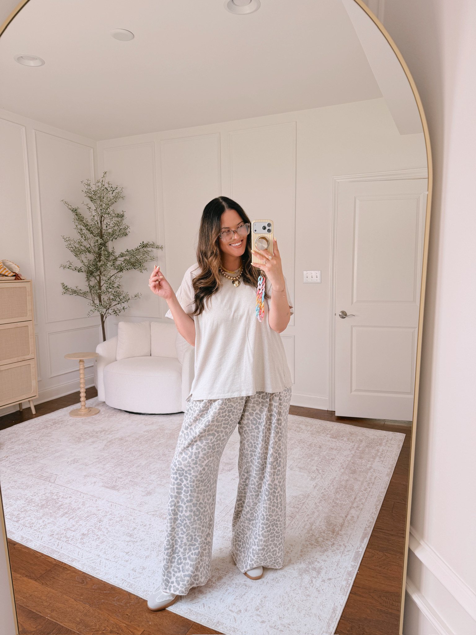wearing a large in both pieces! 

 #LTKSeasonal #LTKMidsize