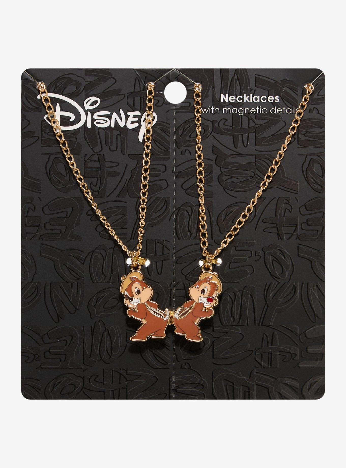 Disney Chip & Dale Bestie Magnetic Charm Necklace Set - BoxLunch Exclusive | BoxLunch
