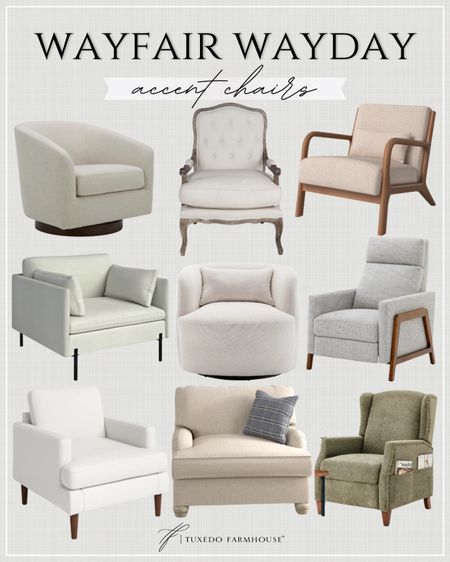 Wayfair Wayday Accent Chairs 

Make a statement in your space with a decadently comfortable accent chair!

Seasonal, home decor, spring, seasonal, accent chairs, 

#LTKsalealert #LTKSeasonal #LTKhome