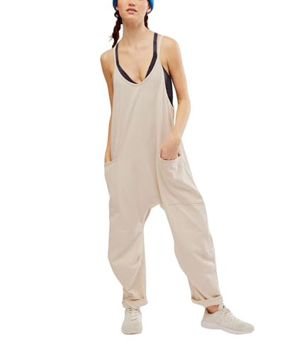 Free People Women's Hot Shot Onesie, Oatmeal Heather | Amazon (US)