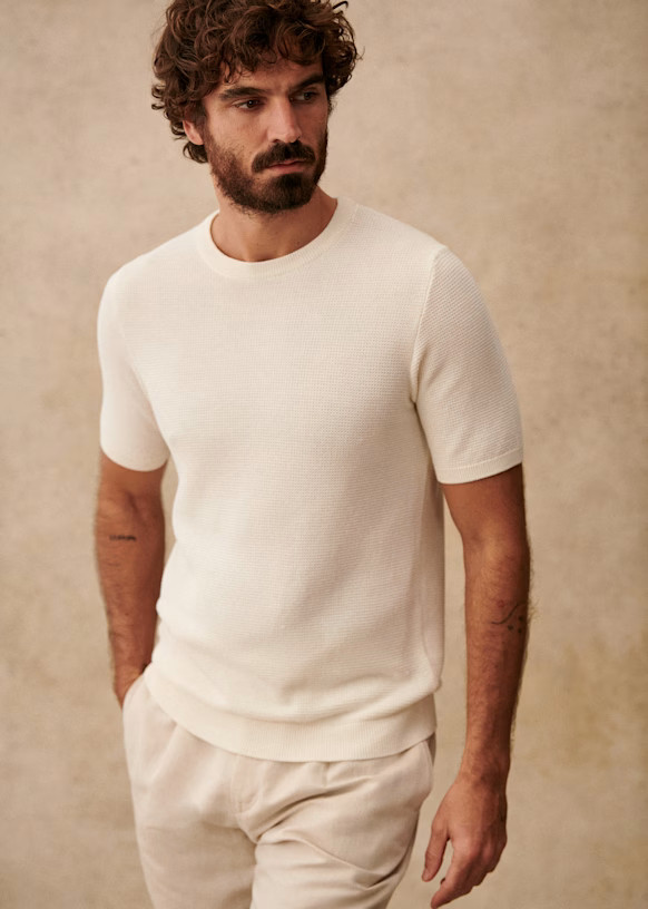 Simeone Mesh T-Shirt | Sezane Paris - US