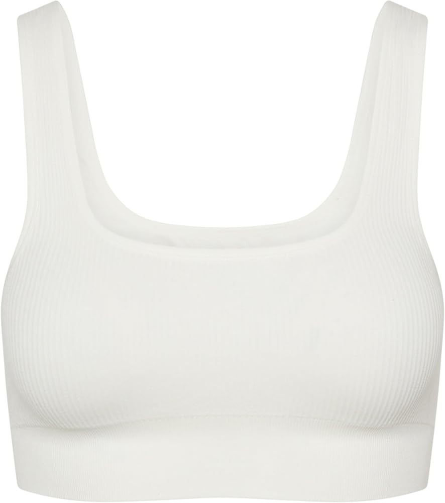 Lounge Rib Scoop Bralette - Lightweight, Wireless Bra for Women | Amazon (US)