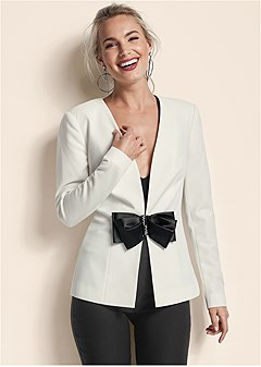 Bow Detail Blazer | VENUS