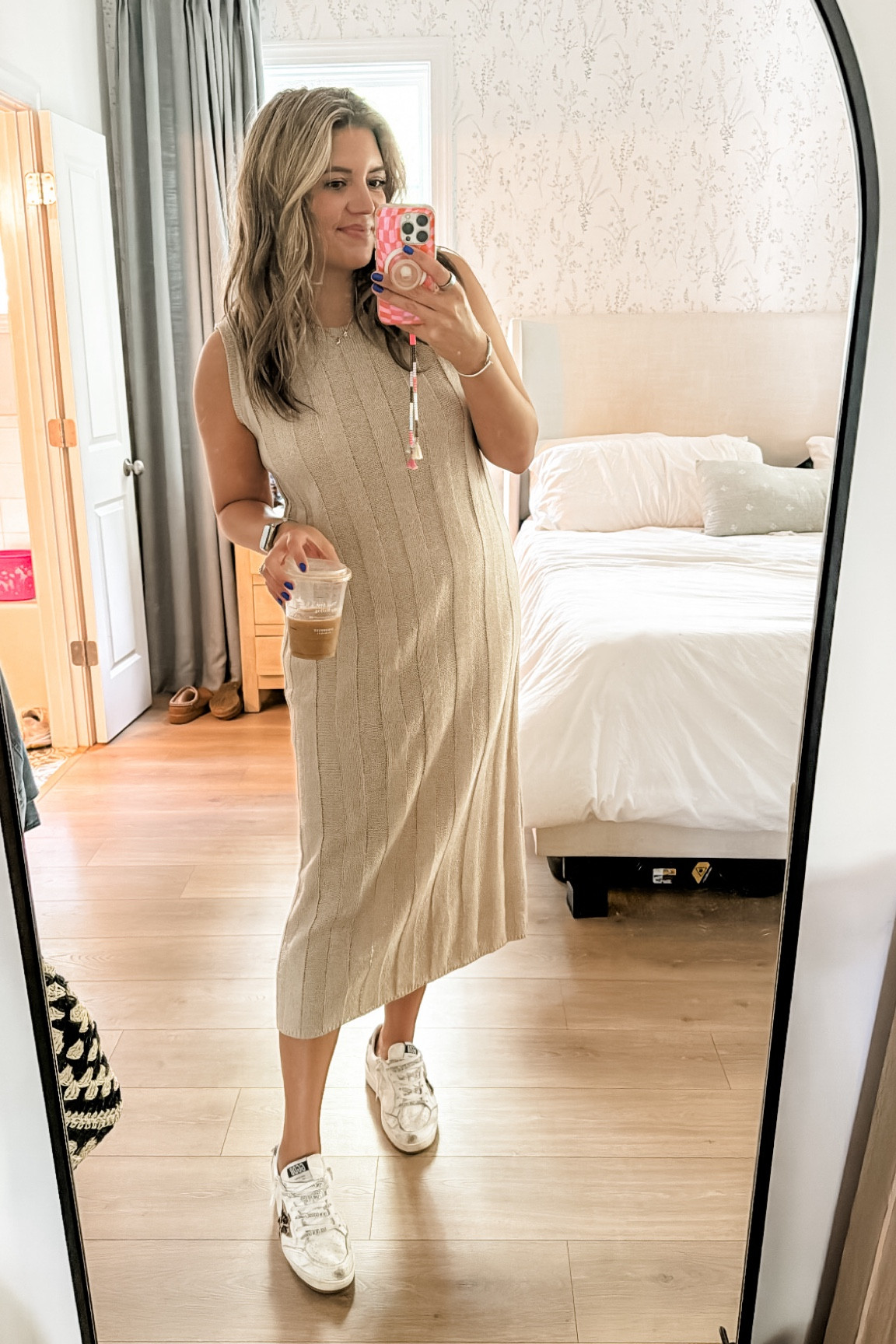 Perfect transitional sweater dress! Wearing size medium. 

#LTKFindsUnder100 #LTKFindsUnder50