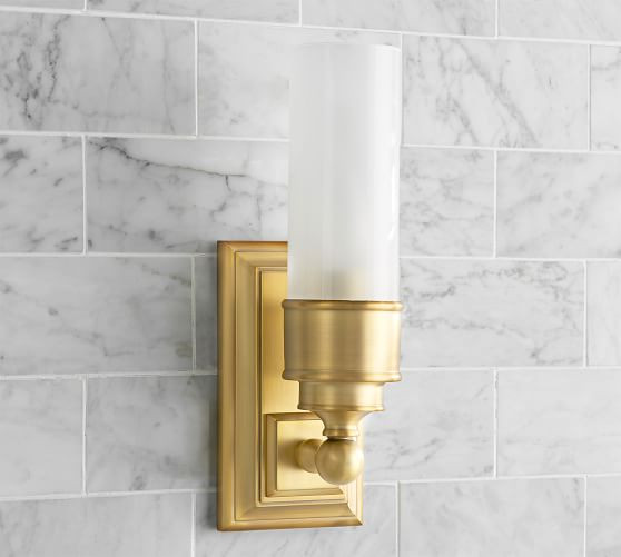 Sussex Tube Sconce | Pottery Barn (US)