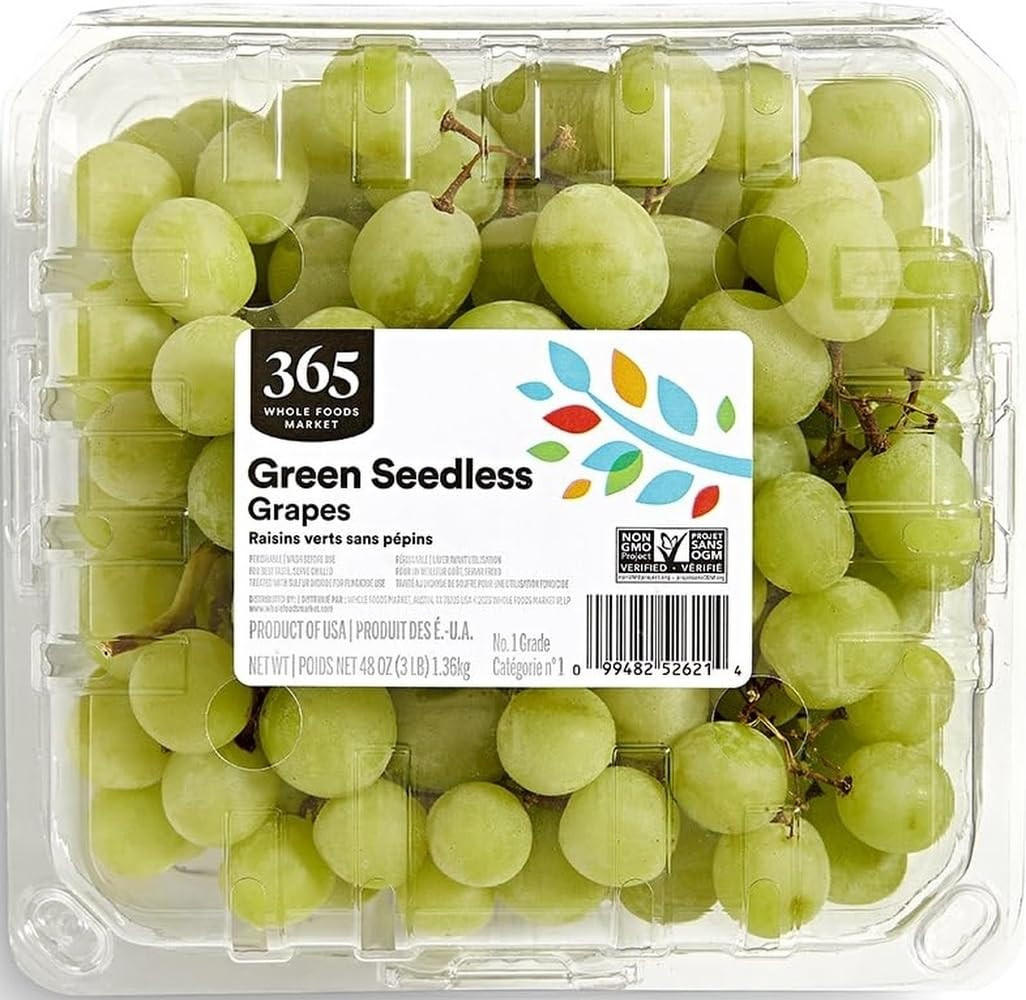 Green Seedless Grapes, 48 OZ | Amazon (US)
