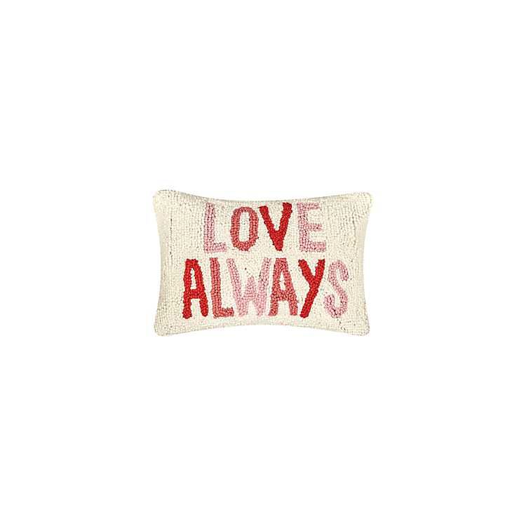 Pink Love Always Valentine's Lumbar Pillow | Kirkland's Home