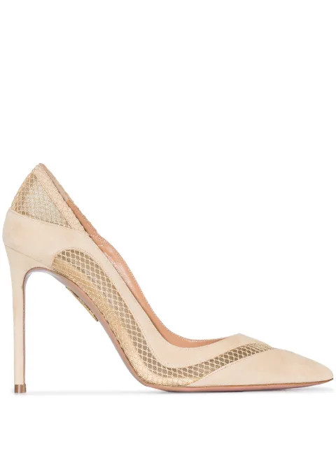 Dalia 105mm panelled pumps | Farfetch (UK)