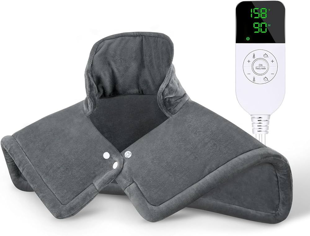 NOWWISH Heating Pad for Neck and Shoulder - Mothers Day Gifts, Birthday Gifts for Women and Men, ... | Amazon (US)