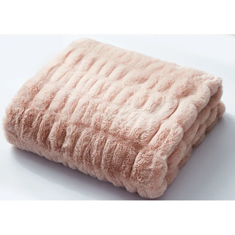 Faycelles Faux Fur Throw | Wayfair North America