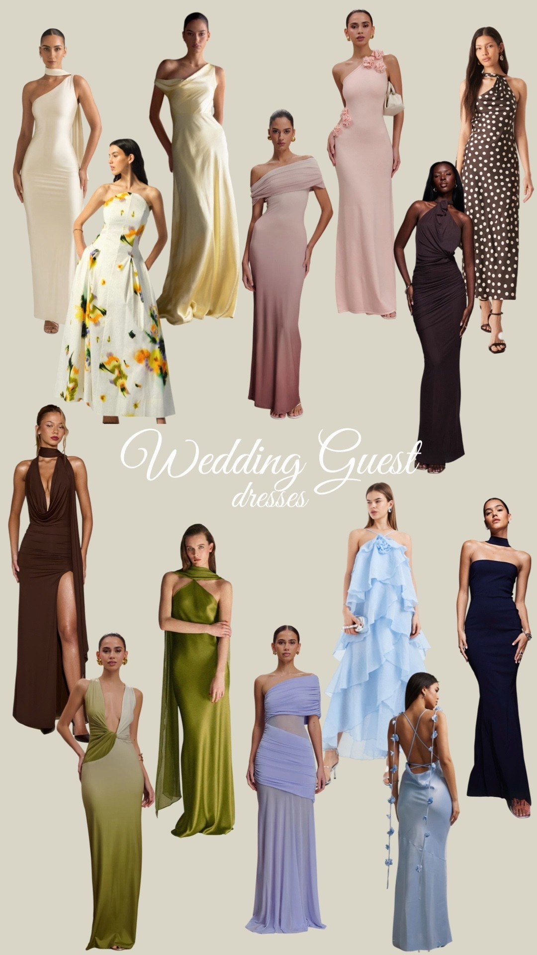 My current favorite wedding guest dresses ✨
elegant, flattering & perfect for spring/summer weddings

#LTKkleider #LTKstyletip #LTKpartywear