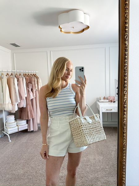 This outfit will be going with me on my next vacation! Wearing size small in the top and med in the shorts. Spring outfits // summer outfits // daytime outfits // brunch outfits // vacation outfits // Walmart tops // Walmart finds // Walmart fashion // LTKfashion 

#LTKtravel #LTKSeasonal #LTKstyletip