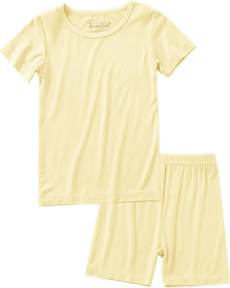 Jimonda Bamboo Baby Boys Girls Pajama Sets Toddler Soft Comfy Sleepwear Jammies 2pcs Viscose PJs ... | Amazon (US)