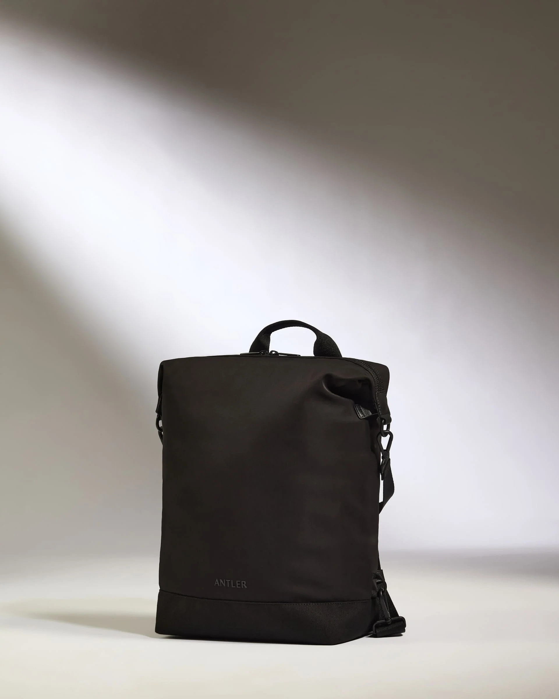 Icon 2-in-1 Tote and Backpack in Black | Travel & Lifestyle Bags | Convertible Bag | Antler UK
