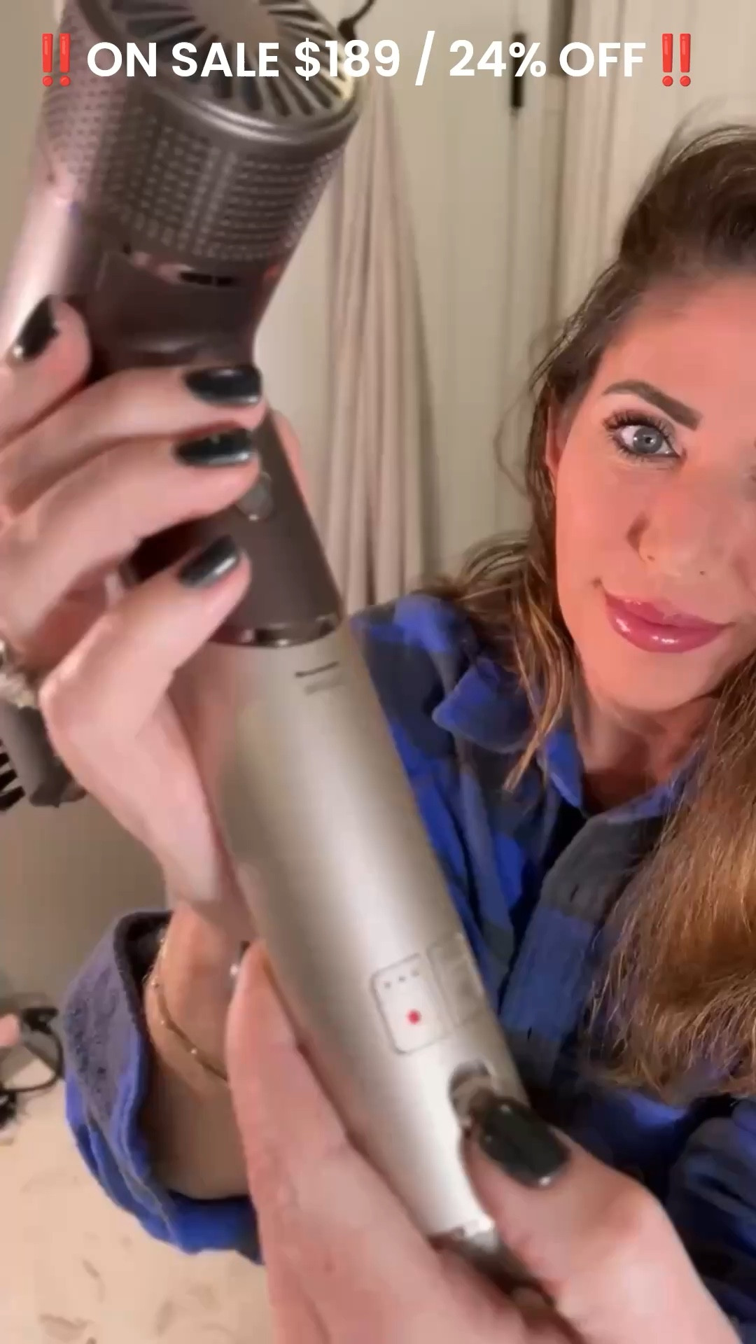 ‼️Was $249.99  - now $189‼️

Shark speed style pro hairdryer-l got this over a year ago and it has improved my hair so much no more split ends and my hair is so much healthier. It comes with several attachments and it gives me salon quality blowouts, and still loads of volume. I love that it's easy to travel with because it folds down so easily. 

#LTKmorningroutine #LTKSaleAlert #LTKTravel
