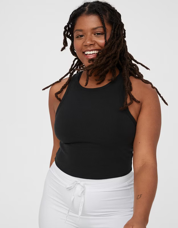 OFFLINE By Aerie Ribbed Racerback Tank Top | American Eagle Outfitters (US & CA)