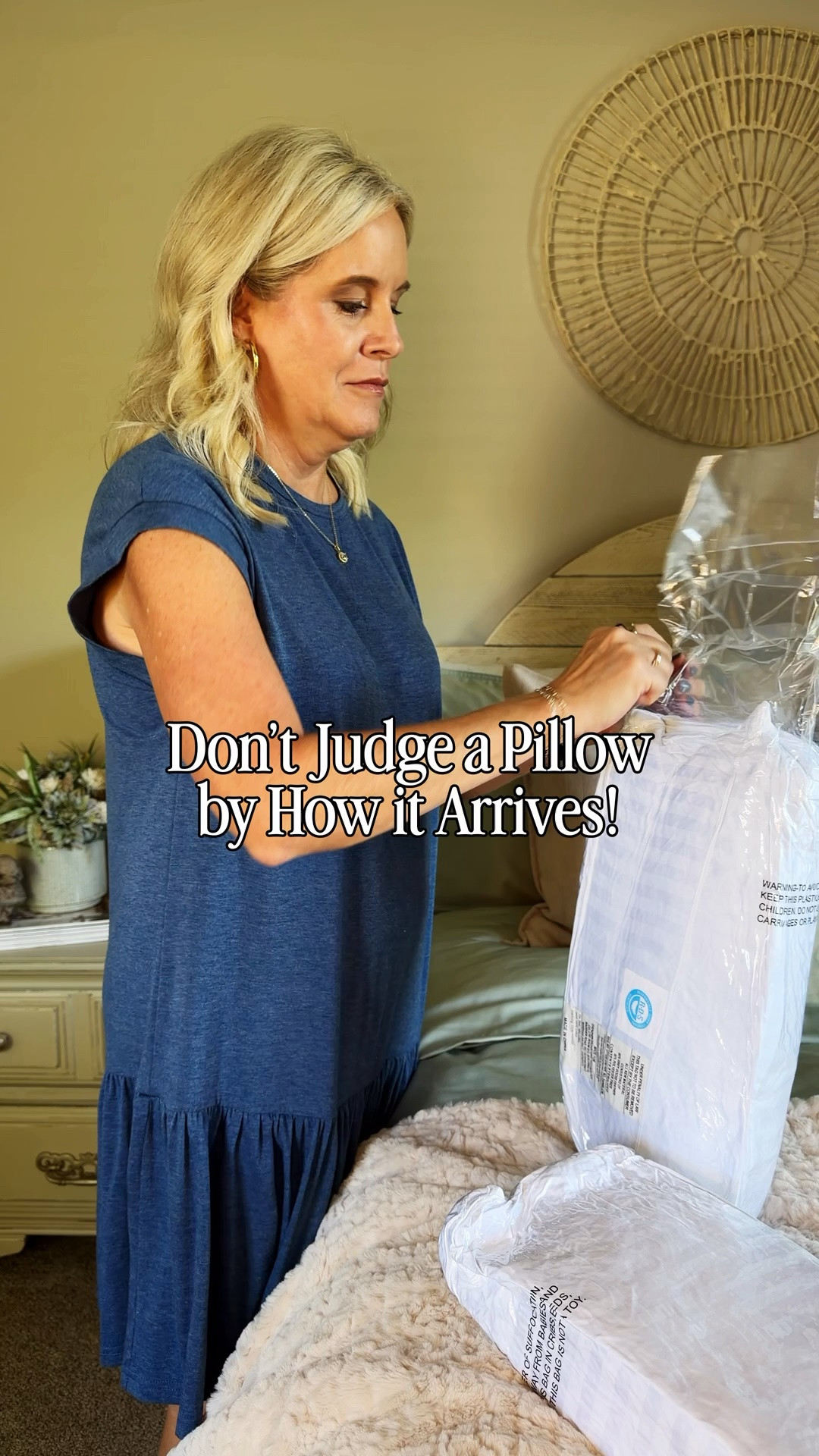 DON’T JUDGE A PILLOW BY HOW IT ARRIVES! 

My guest bedroom refresh continues, and these new Cozsinoor pillows are such a cozy upgrade!

They arrived looking a little flat, but here’s the trick—give them a good shake, then pop them in the dryer (if the care label allows) for a little fluffing magic! 

Just WAIT until you see the side-by-side difference! SO fluffy, cozy and inviting!

Sometimes the simplest upgrades make the BIGGEST difference, and these are giving my guest bed that cozy, hotel-inspired feel without the expensive price tag! 

Shop my new guest bedroom pillow favorites here!

#Cozsinoor #AmazonHomeFinds #BedPillows #BedroomRefresh #GuestBedroom #CozyBedding #BeddingEssentials #HotelInspiredBedroom #AffordableHomeFinds #LTKHome #LTKFinds