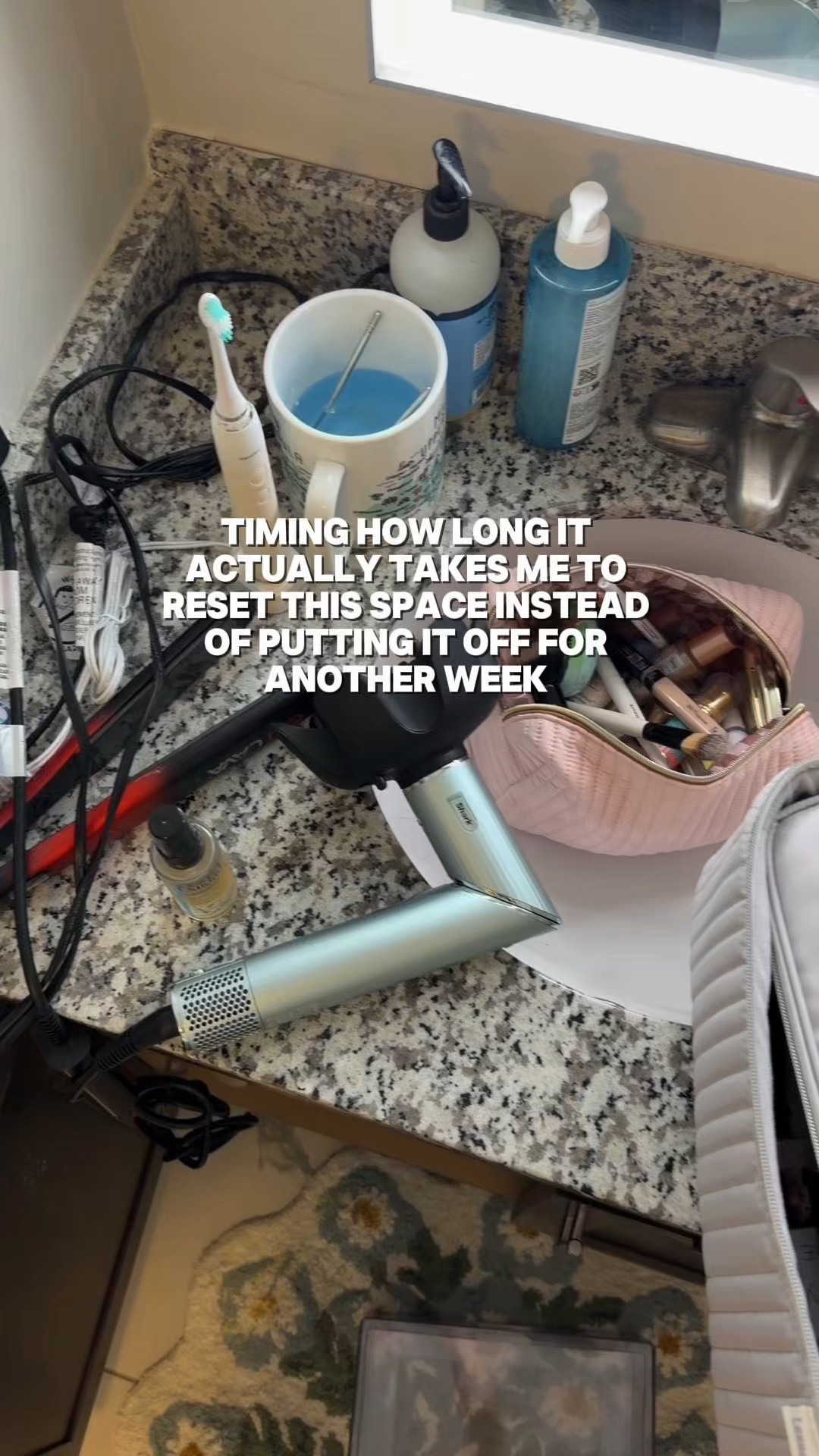 Small space reset 🧺🏡 

#LTKU #LTKHome #LTKmomlife