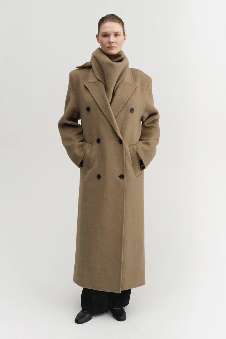 Deja Doublé Coat, tan | Almada Label