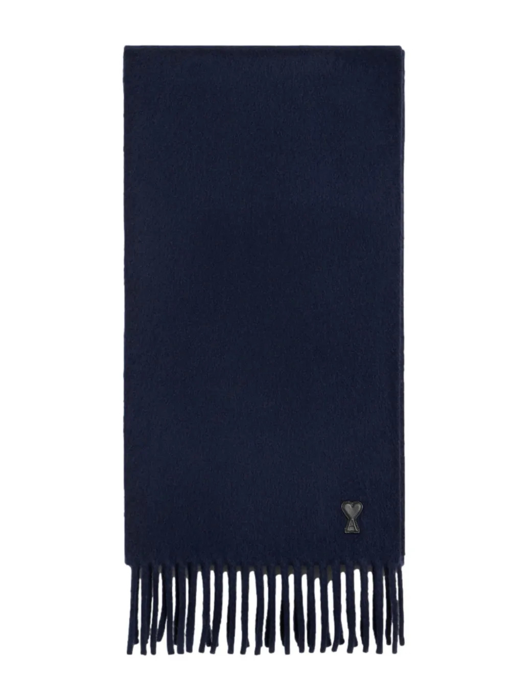 AMI Paris Ami De Coeur Wool Scarf | Blue | FARFETCH BR | Farfetch (BR)